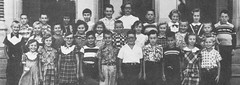 Students of Grades 3 and 4 of St John School in Seward, Nebraska, in 1952