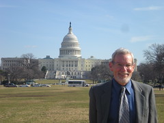 Mark in Front of Capitol Building