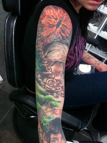  Lord of the Rings sleeve - In Progress 