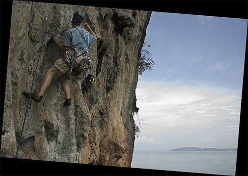 Rockclimbing in Thailand