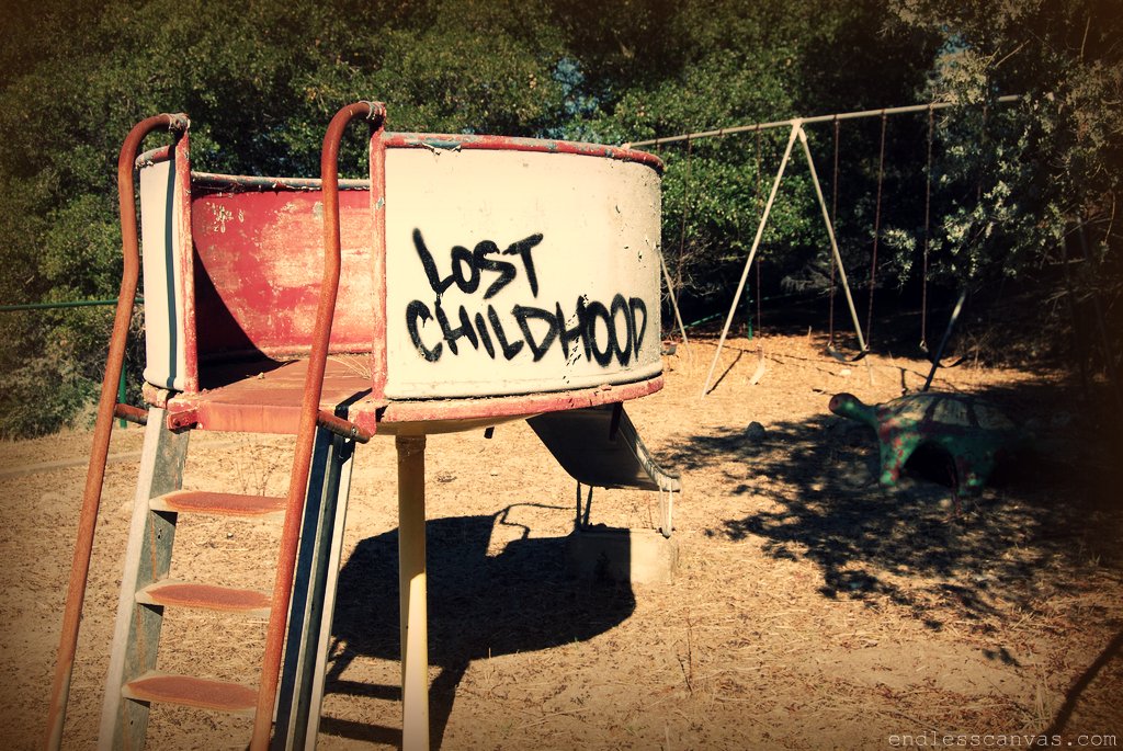 Lost Childhood - Abandoned Playground - Oakland, California. 