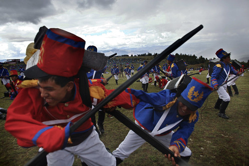 Re-enactment in Ayacucho – The battle that liberated a continent