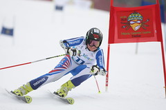 Daniel Poth at the 2010 World School's ski racing championships. Folgaria, Italy.