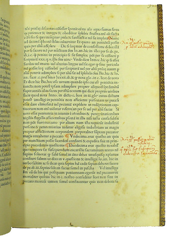 Page of text (with headings) from Zochis, Jacobus de: Canon, omnis utriusque sexus disputatum ac repetitum