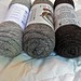 Cestari Traditional Wool 3 Ply DK Weight Yarn: Light Gray, Medium Gray, Bark