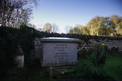 John and Mary Newton's grave