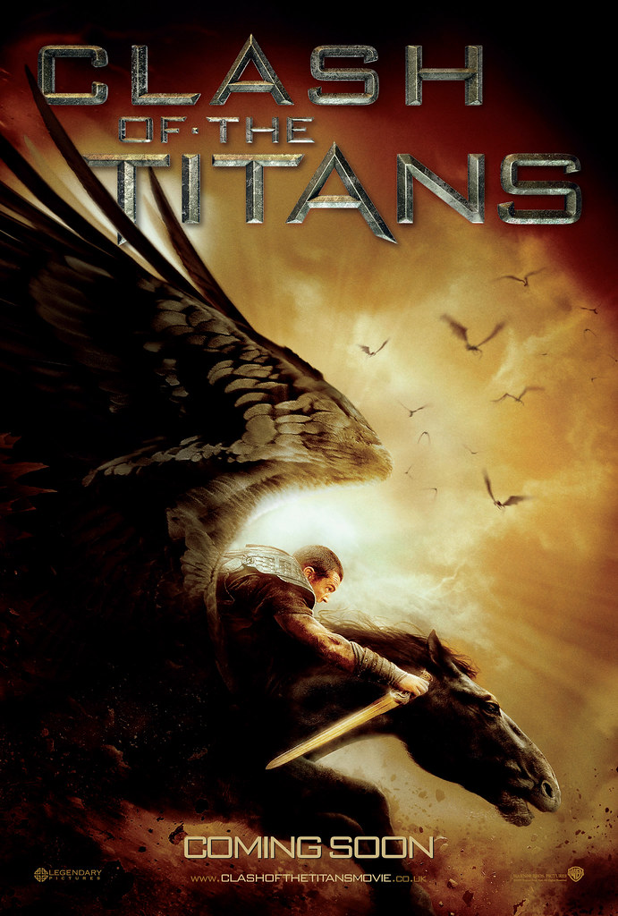 Black Pegasus Clash of the Titans poster