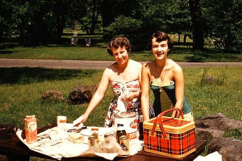 Picnic in the Park detail - 1954