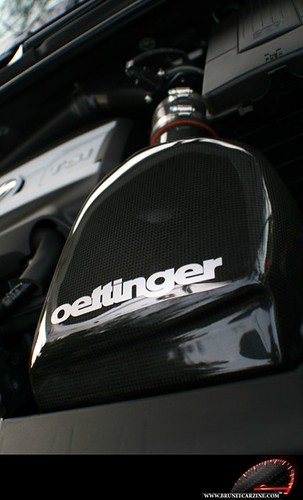 Oettinger Carbon fiber air intake The Scirocco doesn't just fleet at 