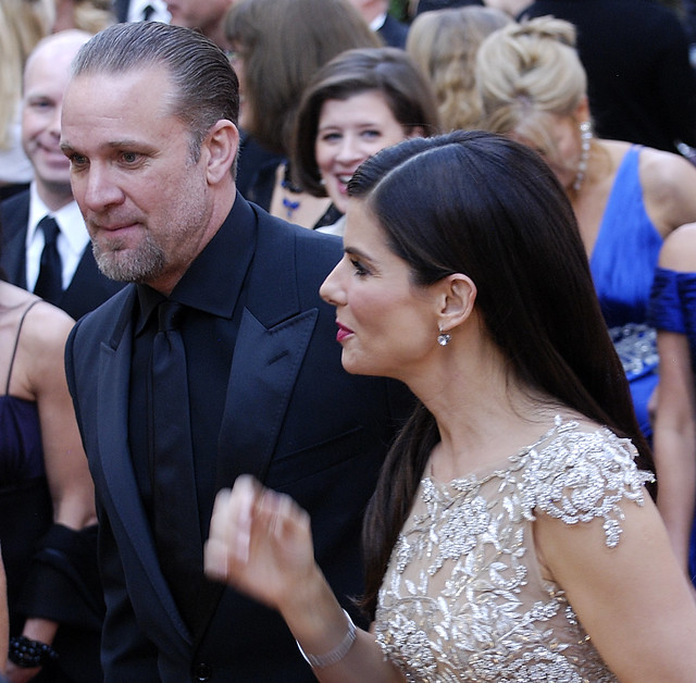 Oscar, Jesse James and Sandra Bullock before Infidelity Scandal by Pulicciano