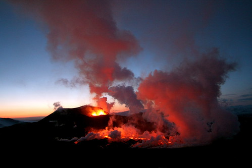 uitbarsting vulkaan