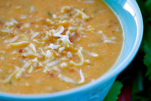 Indonesian carrot soup