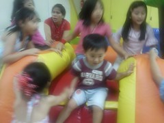 At Fidgets with cousins