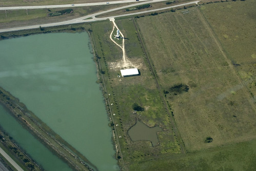 Texas-Shaped Pond