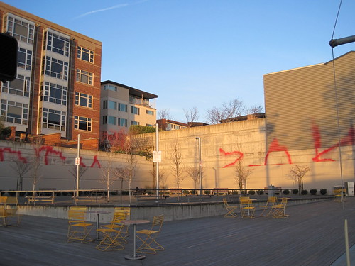 Counterbalance Park graffiti, Feb 9