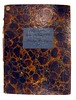 Front cover of binding from Andreae, Johannes: Super arboribus consanguinitatis, affinitatis et cognationis spiritualis