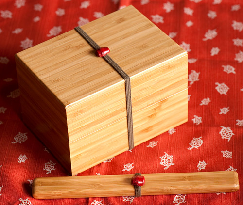 Bamboo bento box