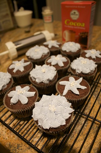 Dutch Processed Cocoa Cupcakes