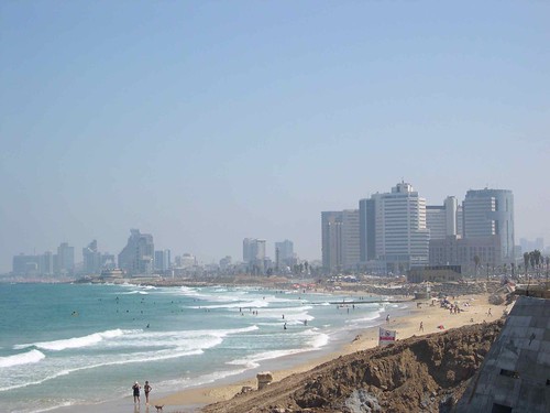 Tel Aviv from Jaffa ©  upyernoz