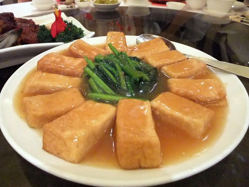 Braised Tofu in Oyster Sauce