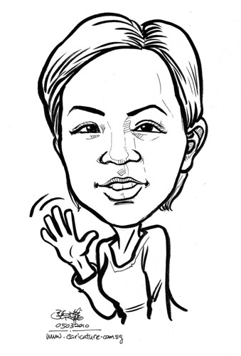 Caricature for K C Dat - 10