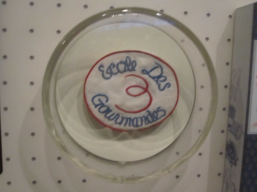 Badge for l'École des 3 gourmandes.