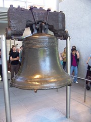 The liberty bell back side