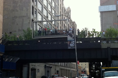High Line billboard