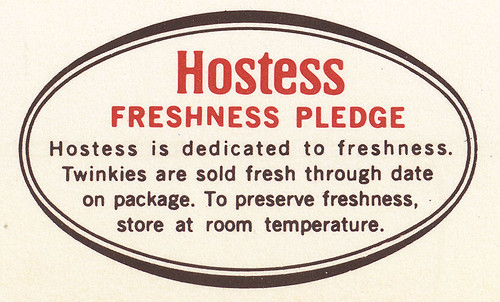 Hostess Pledge - 1978