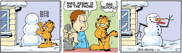 Garfield: Lost in Translation, January 11, 2010