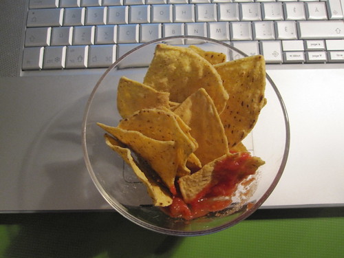 Chips and salsa from the bistro - free