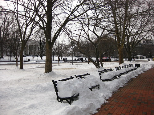 Lafayette Park in Snow