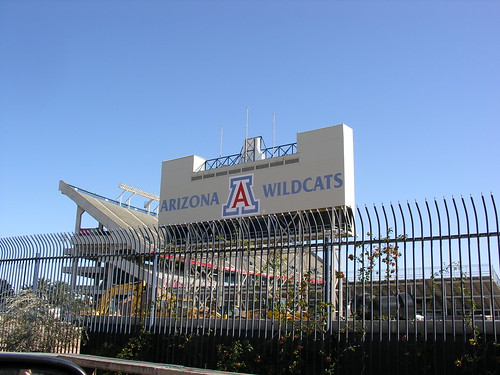 U of A Stadium - with no Wildcats in isght