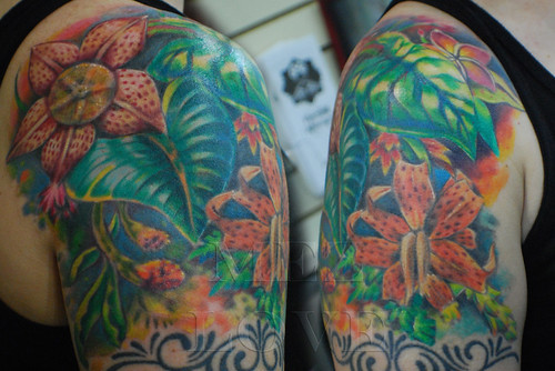 flower tattoo · Dianne Arbus photo portrait · Jasmine