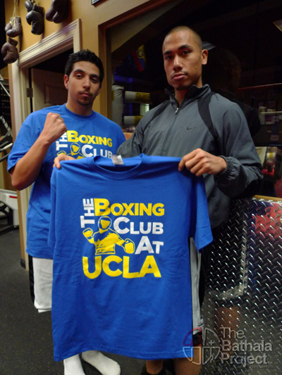 Boxing club at UCLA's team shirts
