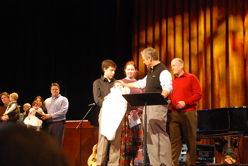 Savannah's baptism