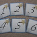 Orchid Blue Beach Themed Starfish Sand Dollar Wedding Table Numbers <a style="margin-left:10px; font-size:0.8em;" href="http://www.flickr.com/photos/37714476@N03/4276972618/" target="_blank">@flickr</a>