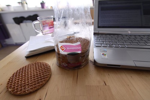Stroopwafels - a sweet, Dutch biscuit...
