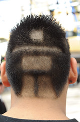 Inukshuk hair cut