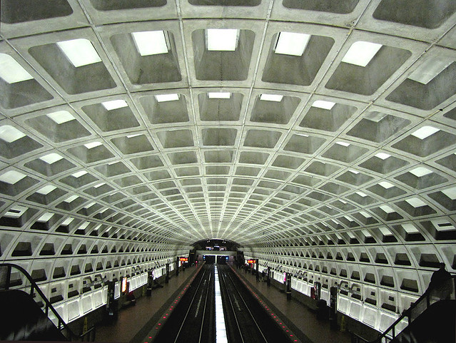 Washington DC metro station