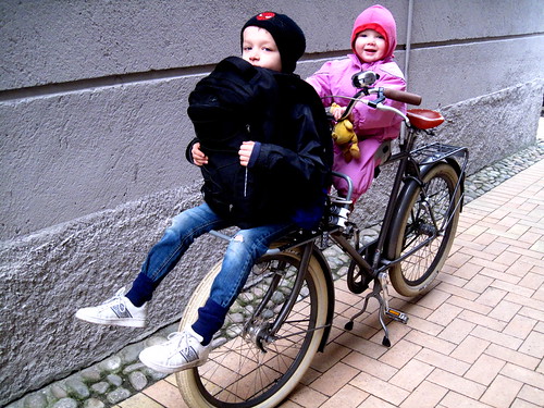 The Kids Heading For School and Daycare