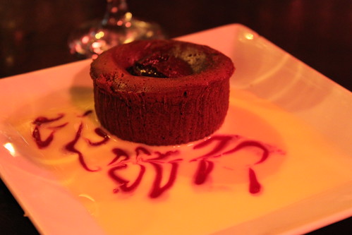 chocolate lava cake (cant remember french name)