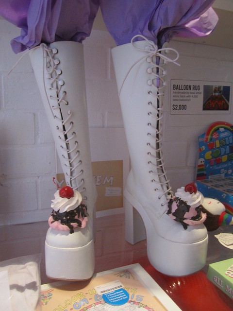 These boots were made for toppings @ Royal/T in Culver City