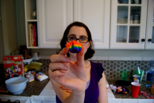 Rainbow Cupcake Innards