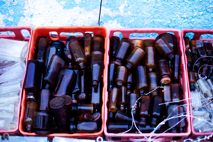 Bottle Collection in Sierra Blanca