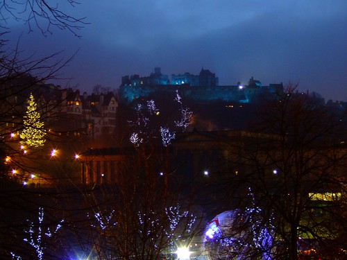 Edinburgh Castle for St Andews Day