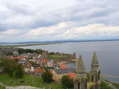View from St. Rules Tower in St. Andrews