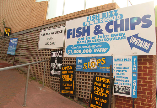 fish and chips sign. fish and chips sign