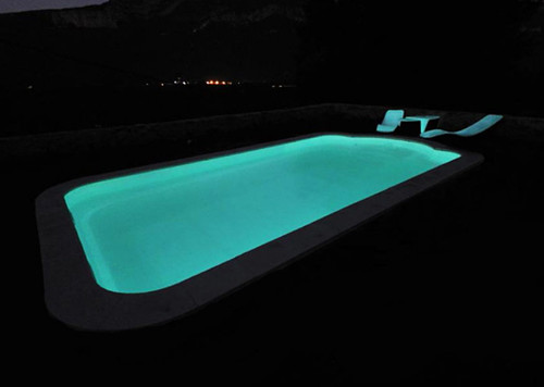 A Glow in the Dark Pool by Atmosphere Piscines