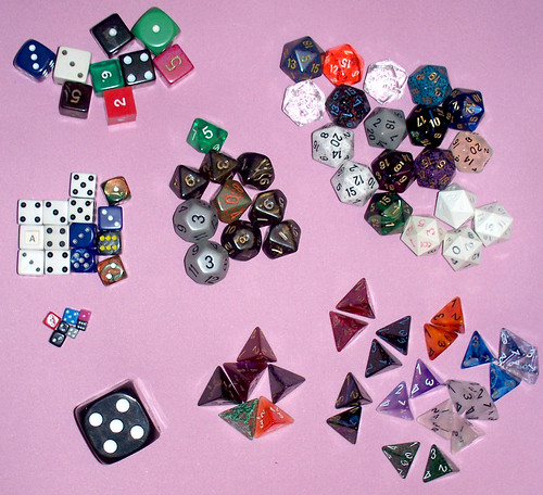Assorted dice